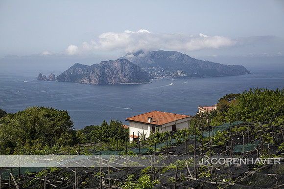 Italy Capri from Afar