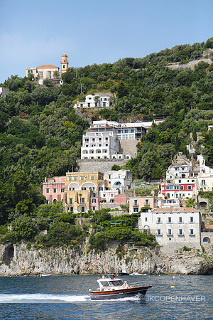 Italy Amalfi Coastal Boat
