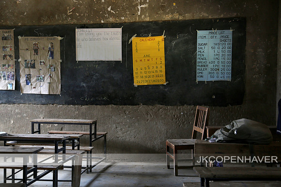 LPS Empty Sunlit Classroom