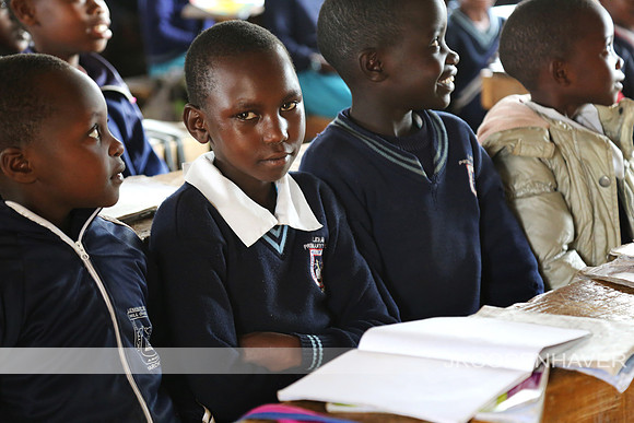 LPS Girl Folded Arms Stare in Class
