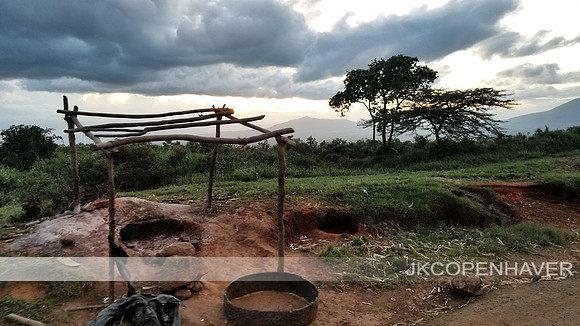 Roadside Corn Stand Dusk