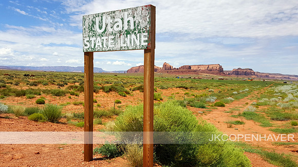 Utah State Line