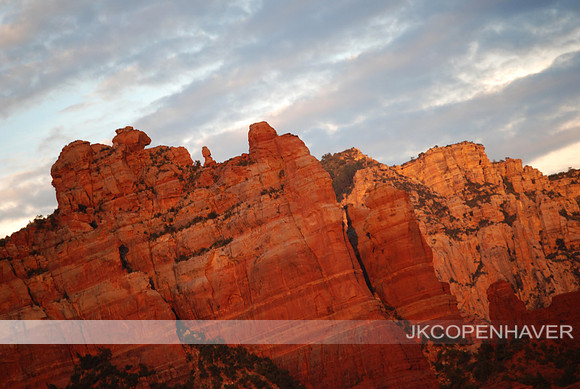 Morning Red Rocks