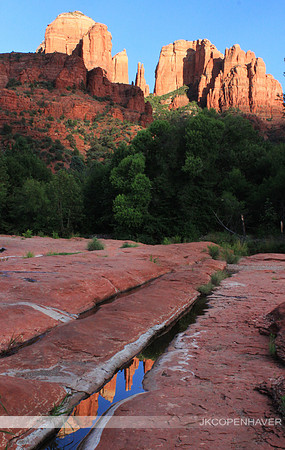 Red Rocks Reflection