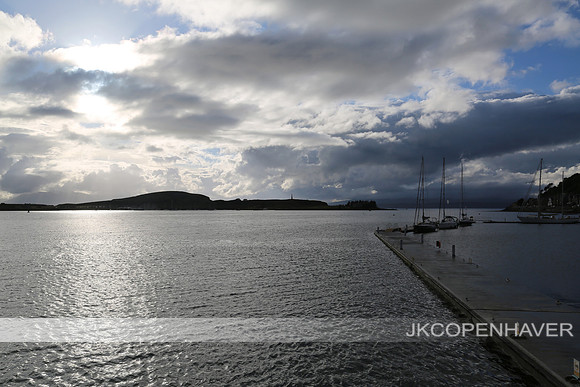 Scotland Boat Dock at Sunset