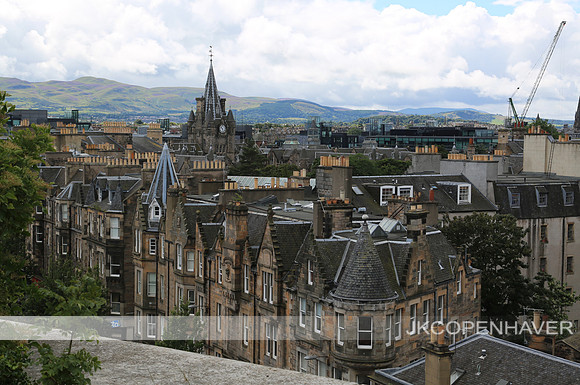 Scotland Edinburgh Skyline