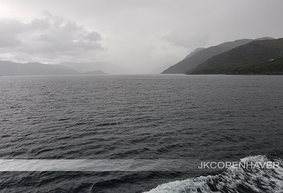 Scotland Isle of Skye Ferry Fog View