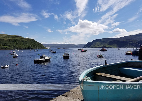 Scotland Isle of Skye Row Boat