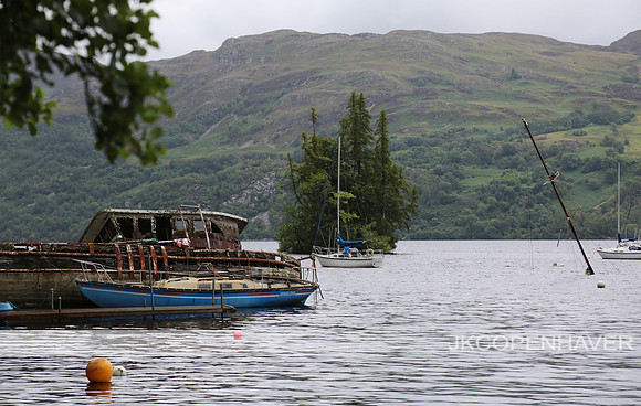 Scotland Loch Ness Boats