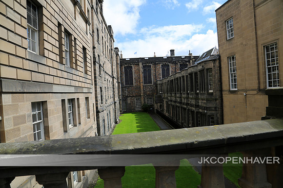 Scotland Museum Garden Glimpse