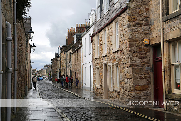 Scotland StAnd Cobblestone Alley