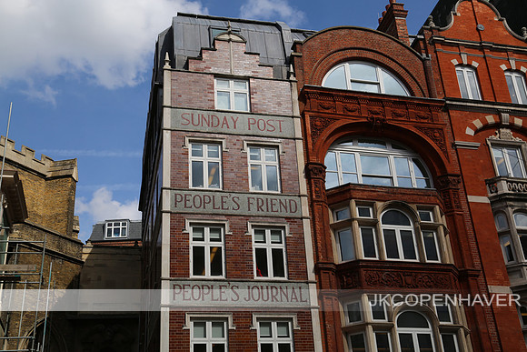 England Buildings in the Sun