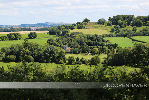 England Landscape with Castle