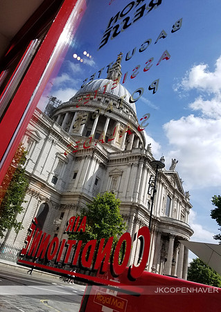 England Rotunda in Window