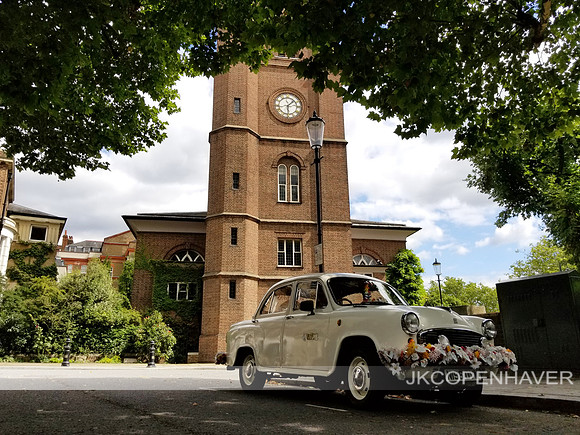 England Flowers Car Tower