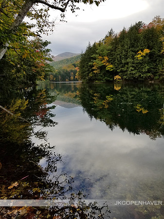 East NH Lake Colors Reflection - GOOD