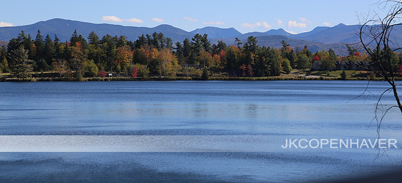 East NY ADK Fall Lake Horizontal