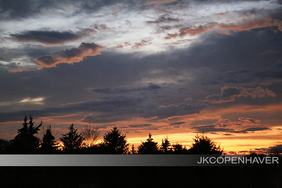 East Vermont Sunset Sky - nice