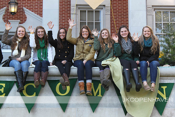 BU Homecoming Parade Wall