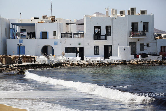 Paros Seafront Buildings