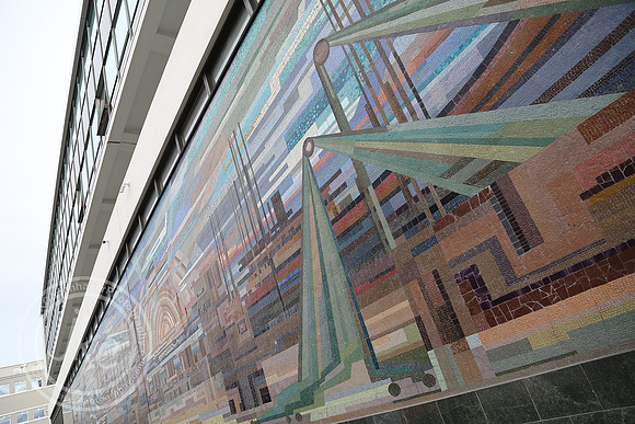 iceland downtown artwall