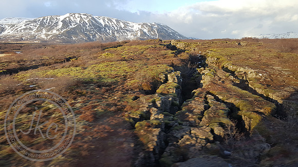 iceland out the window w mtns