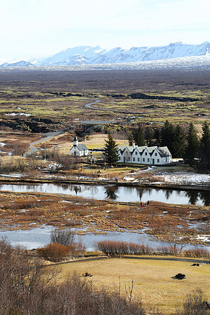 Iceland Church Town -Ready